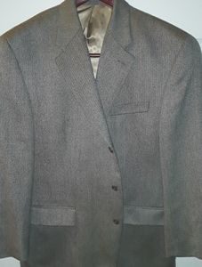 Mens Grey&Blk Ralph Lauren Sport Suit Jacket
